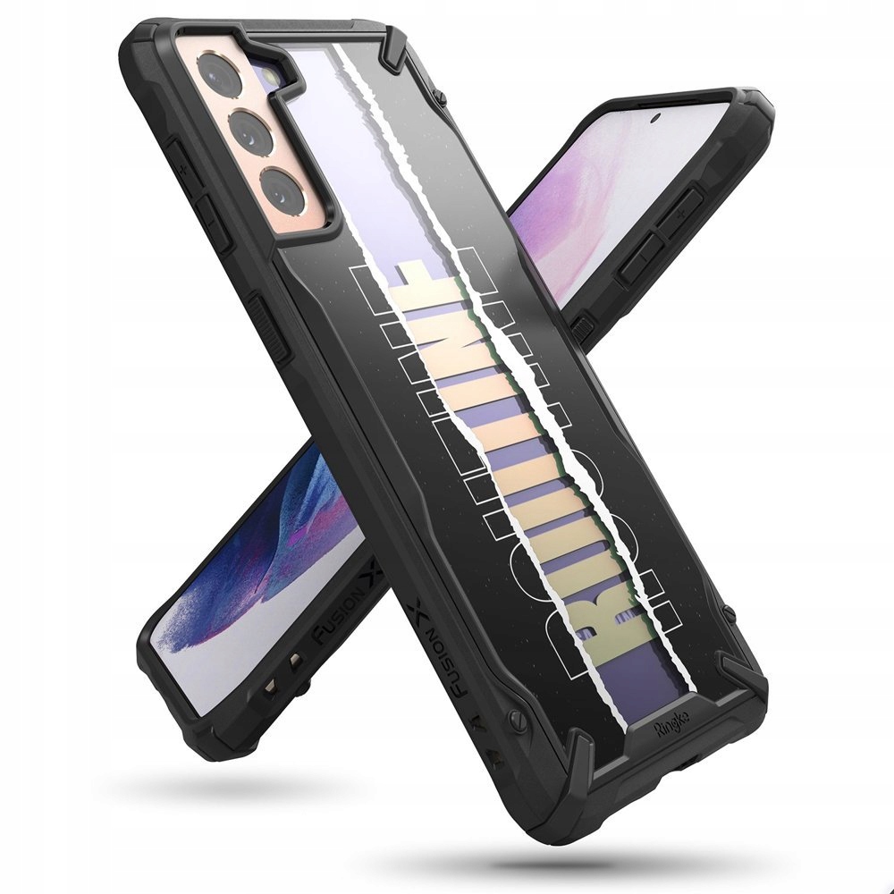

Etui Pancerne do Samsung S21+ plus, Ringke Fusion