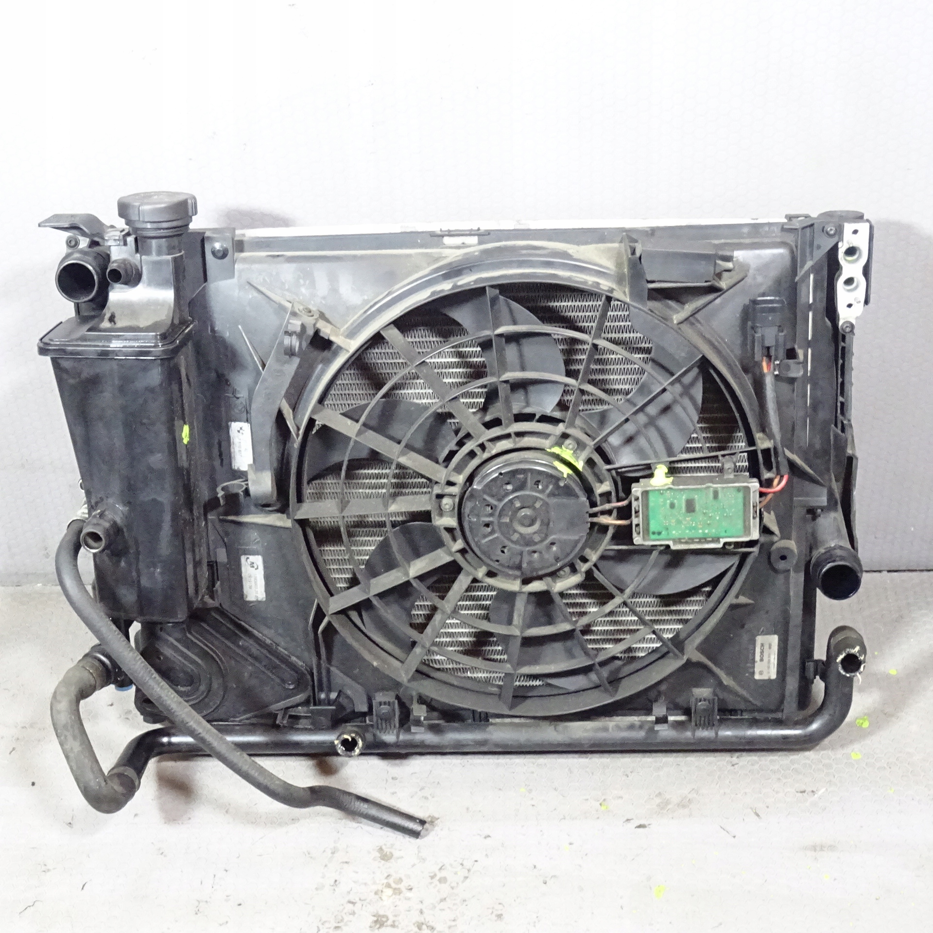 BMW 3 E46 1.8B water cooler fan KOMPLET