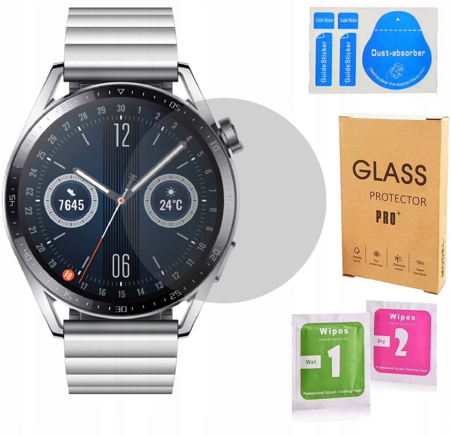 

Szkło Hartowane 9H Pro+ Do Huawei Watch Gt 3 46MM