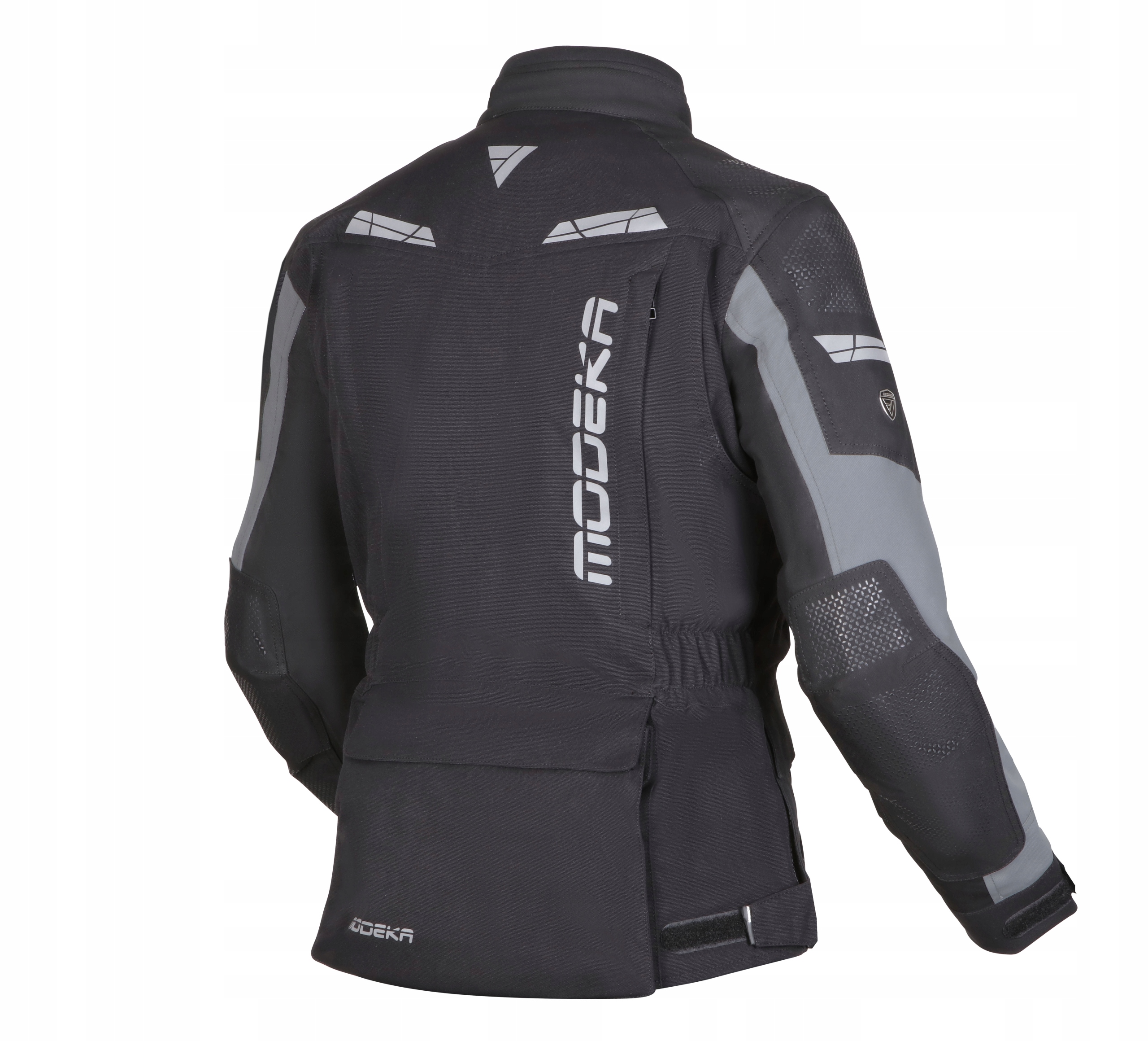 Damska kurtka Modeka HYDRON LADY 46 czarny szary Rozmiar 46