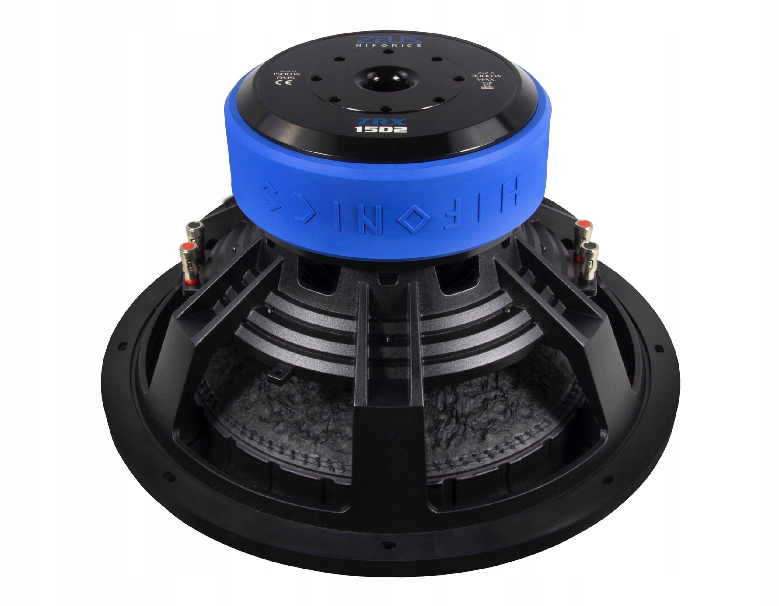 Automobilový Subwoofer 15 palců 2x2 Ohm Výkon A Hloubka Basu HiFonics ZRX15D2