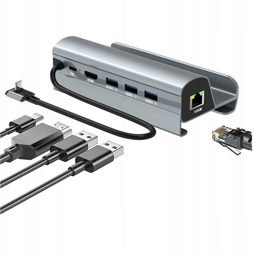 Stacja dokująca 6 w 1 do Steam Deck