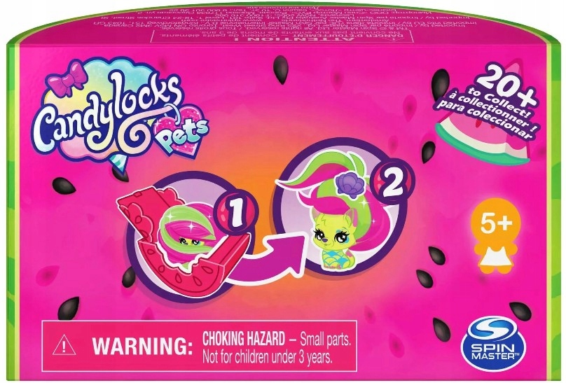 CANDYLOCKS PETS PACHNĄCE WŁOSY FIGURKA ZWIERZAK