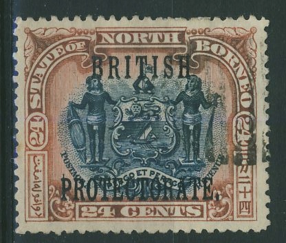 North Borneo State 24 cents - Herb /British Protectorate