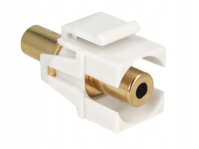 

Łącznik Jack 3.5 3P Trs stereo gn-gn Keystone