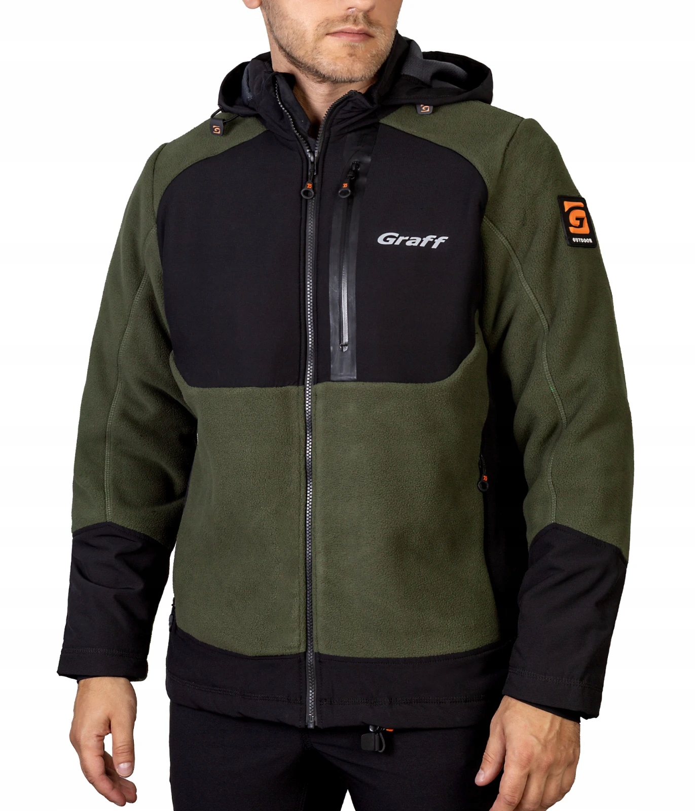 Graff Kurtka Bluza Polarowa Z Membraną z kapturem Waterstop 562-WS Roz. M