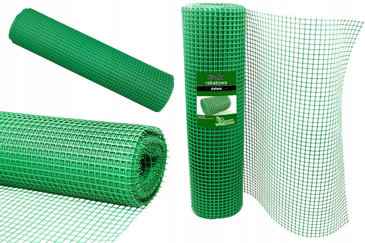 Plastový plot Zelená PVC 1.5x10m