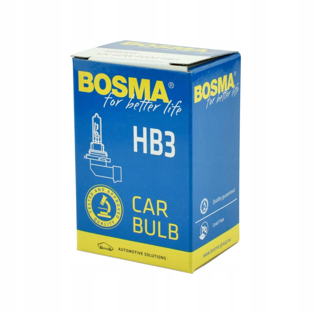 

Bosma HB3 60W 12V Żarówka Samochodowa 1 szt