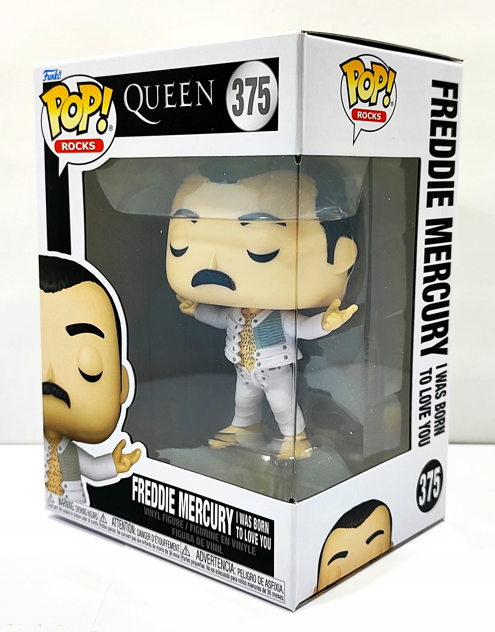 Funko Pop Freddie Mercury 375 Queen (narodila Jsem Se, Abych Tě Milovala)