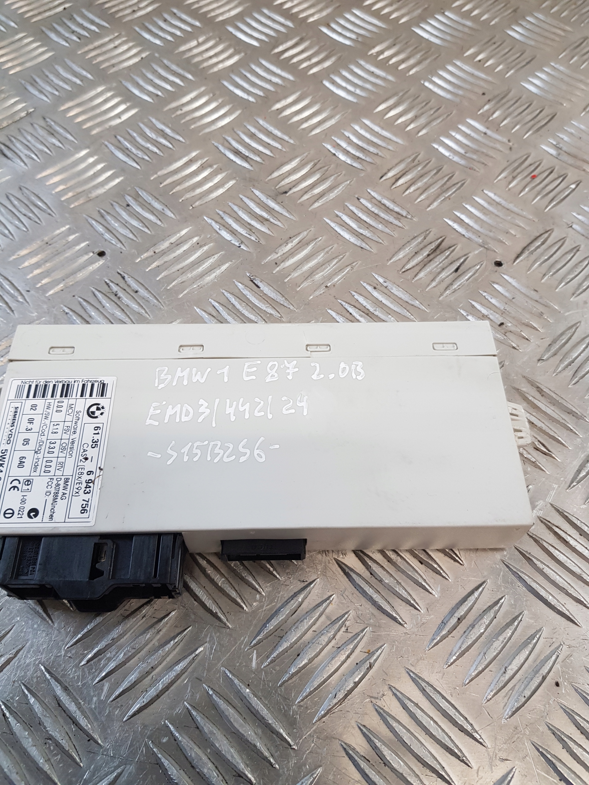 modul Bedienteil CAS 6943756 BMW 1 E87 2.0B 04R- EU