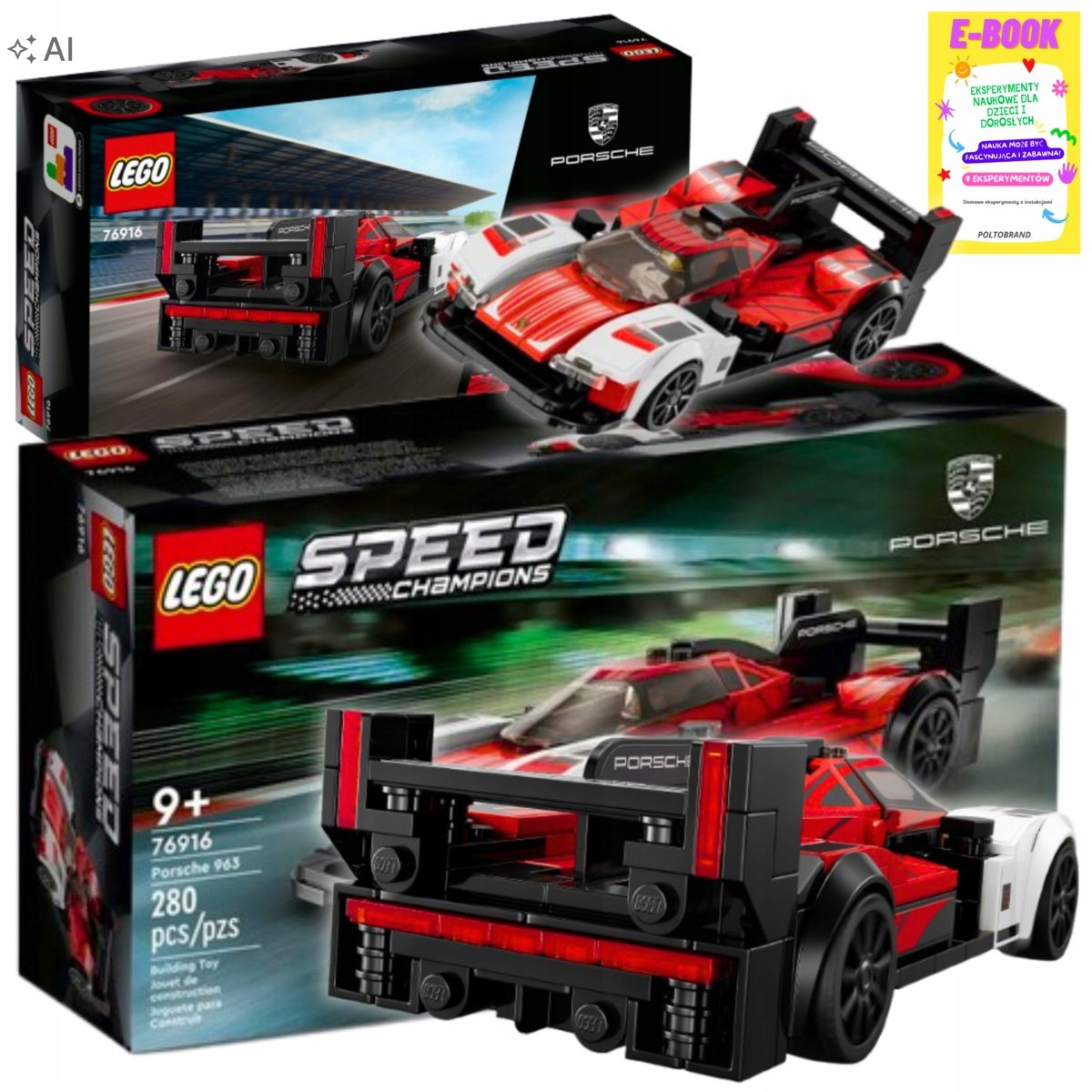 Lego Autko Porsche Speed Champions Samochód Auto Dla Niego Ebook