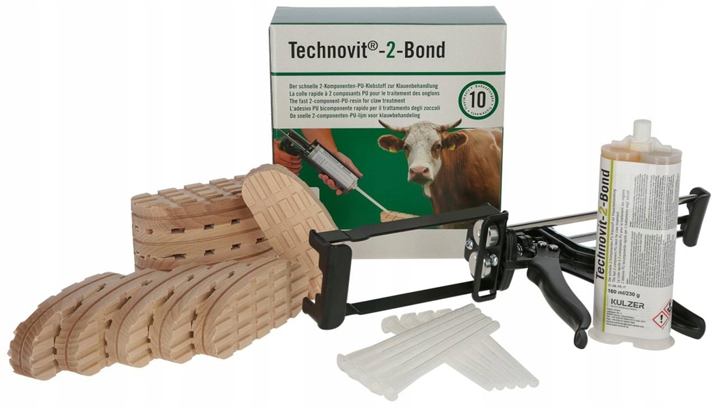 Lepidlo Na Racic Pro Skot Technovit 2-BOND S Dávkovacím Přístrojem Kerbl