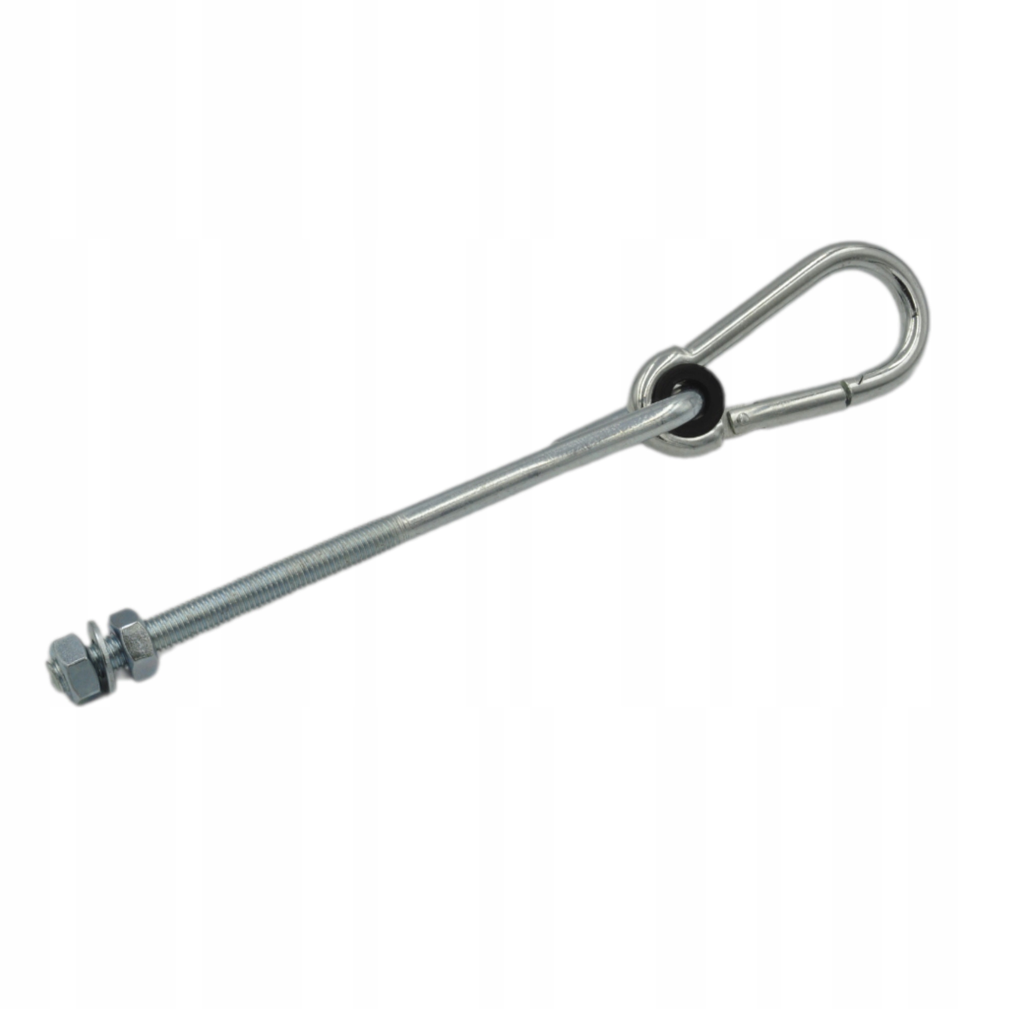 HAK HUŚTAWKOWY 10 x 190 mm PLUS KARABIŃCZYK