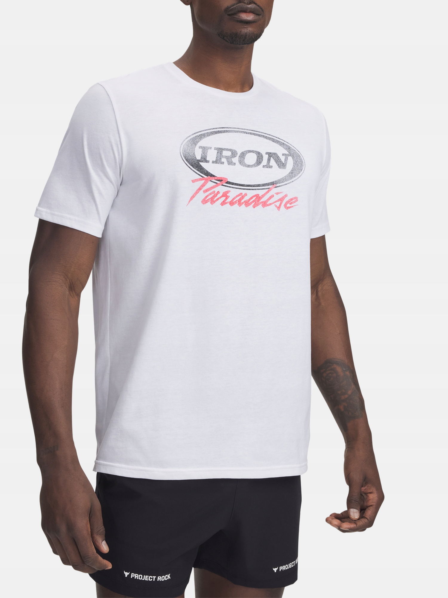 Pánské tričko Under Armour Pjt Rck Iron Ss
