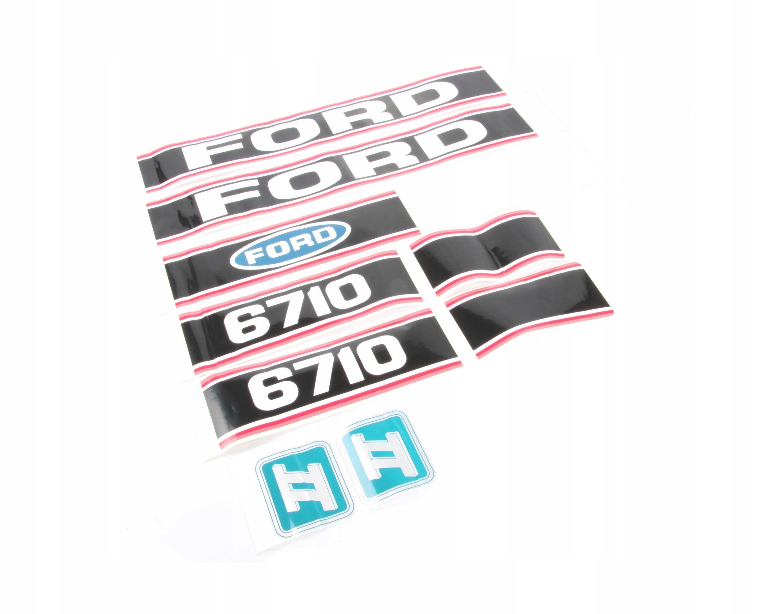 nálepka, logo na kapotě traktor Ford 6710