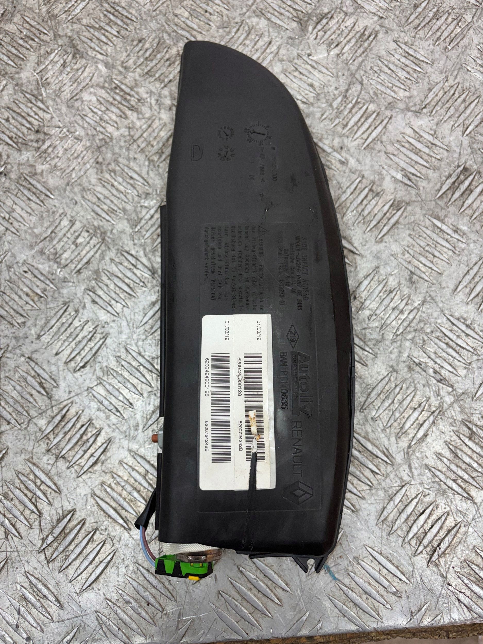 airbag airbag sedile Destro DACIA DUSTER e 8200724242B