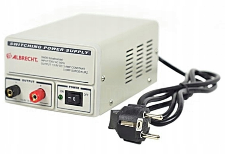 Zasilacz Cb Radio 13,8V 3-5A Albrecht SW-35