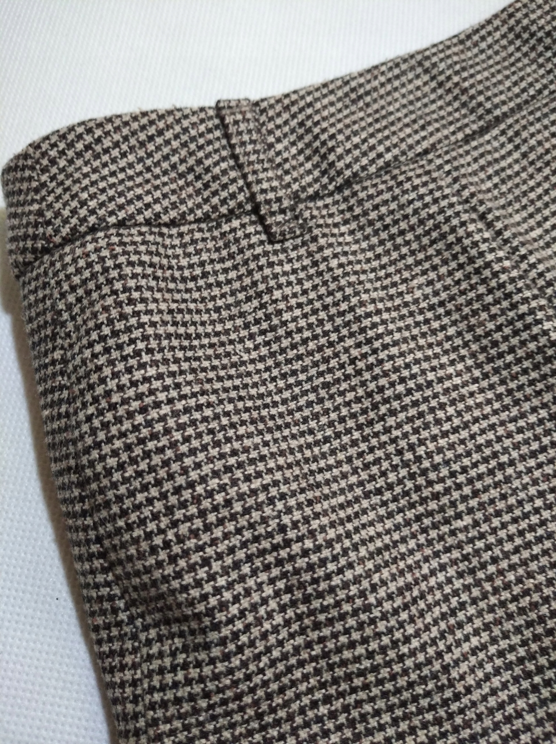 spódnica długa maxi wełna pepitka plisy VIYELLA 40 Model VS0850SKIR