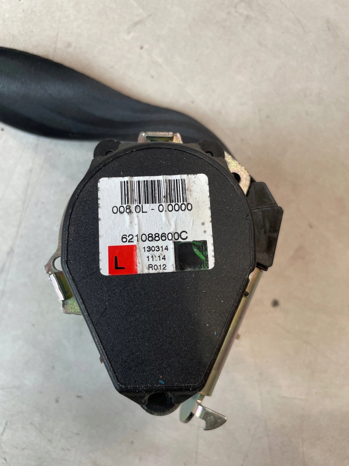 tension belt safety front front left Dacia Sandero II