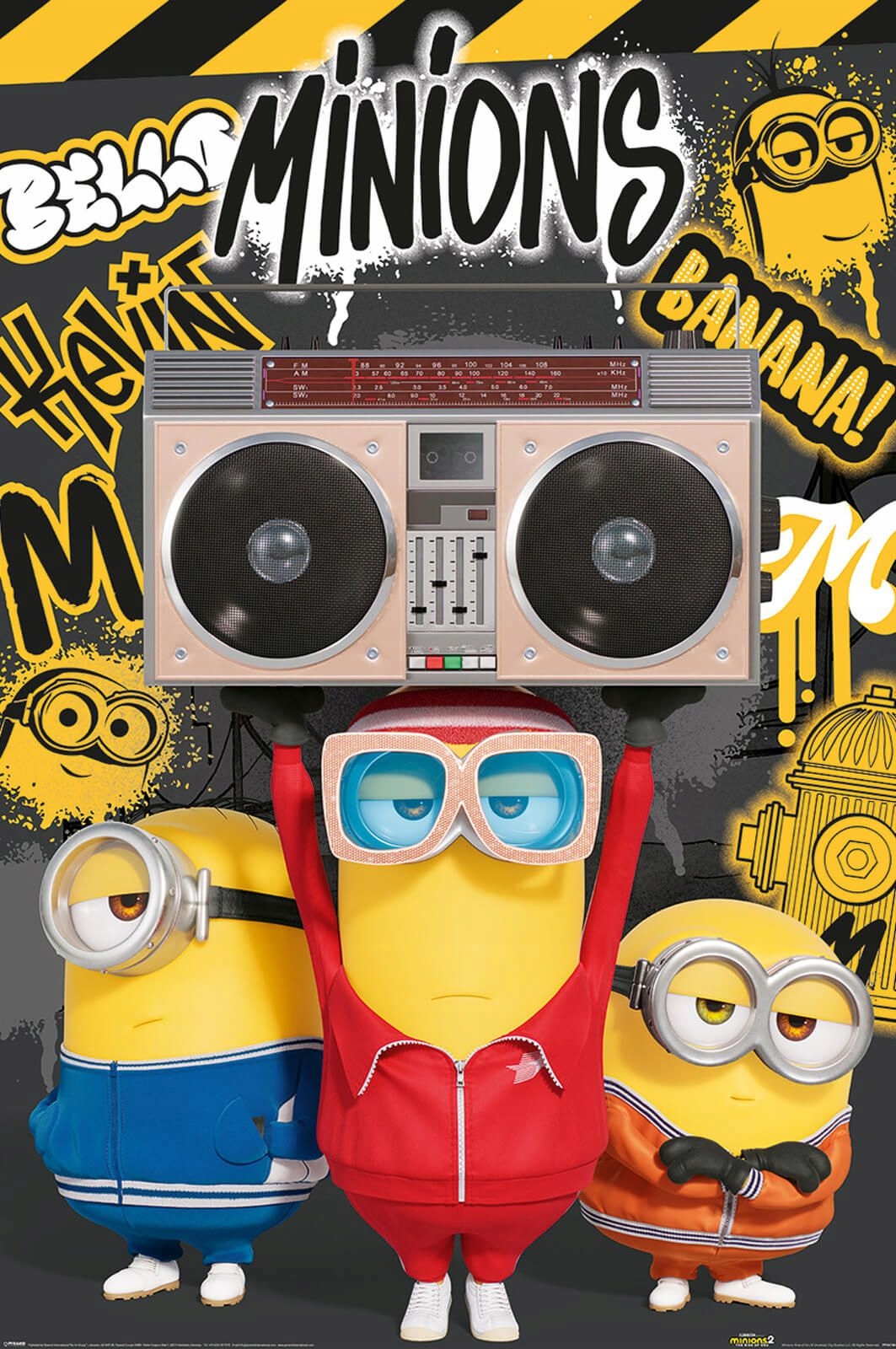 

Plakat Minionki Wejście Gru 61x91,5 cm dla dzieci