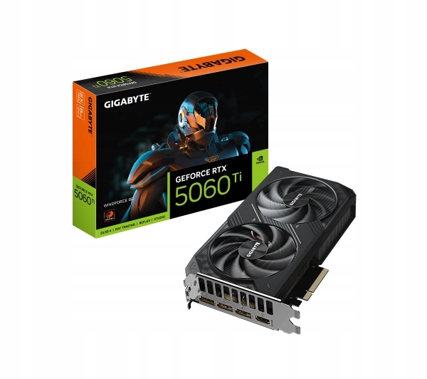 Karta graficzna Gigabyte GeForce Rtx 5060 Ti Windforce 8GB GDDR7 128bit