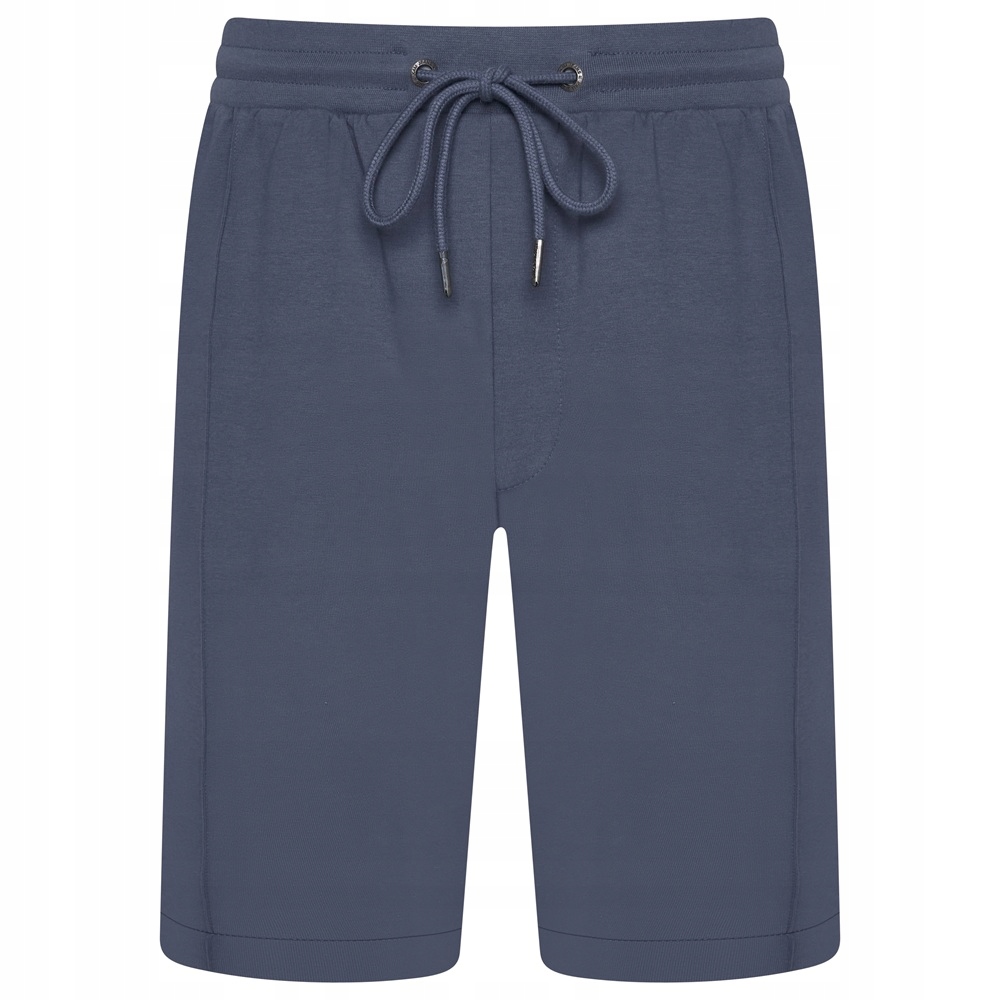 Velké Kraťasy ze 100% bavlna s kapsami na zip, modré Kam, 5XL