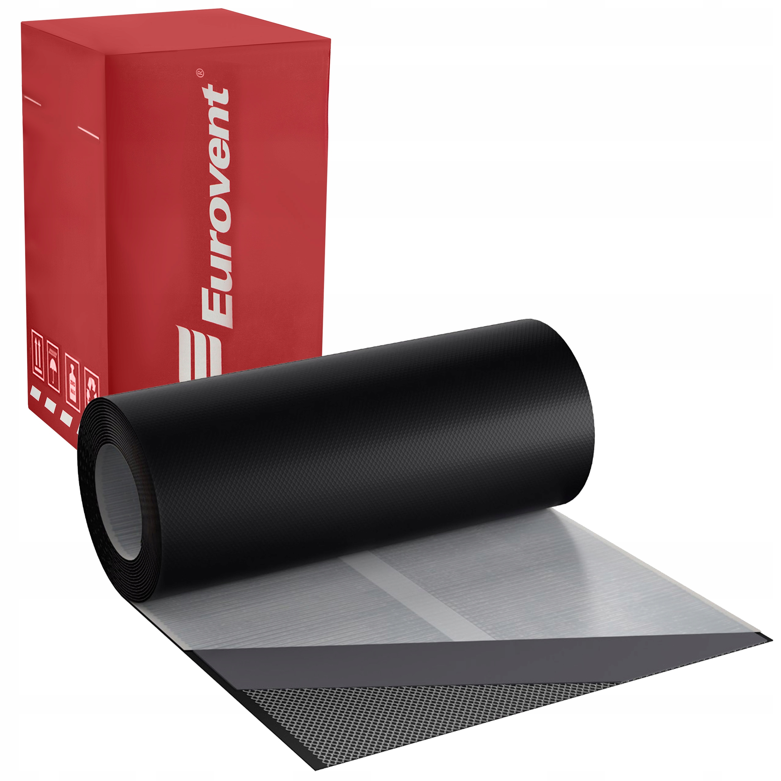 Komínová páska Flex Epdm 5 m Ral 9005 Eurovent čierna