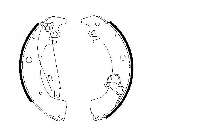 TRW Szczęki hamulcowe RENAULT TRAFIC OPEL ARENA