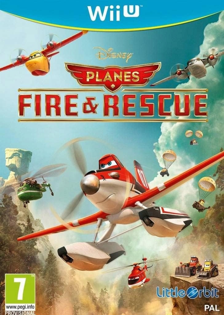 Nintendo Wii U Disney Planes: Fire and Rescue Nowa w Folii