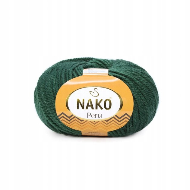 Włóczka Nako Peru 100g Alpaka Wełna 3601 Butelka
