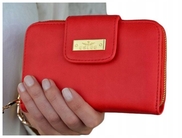 

Portfel Damski Podwójny Na Zamek