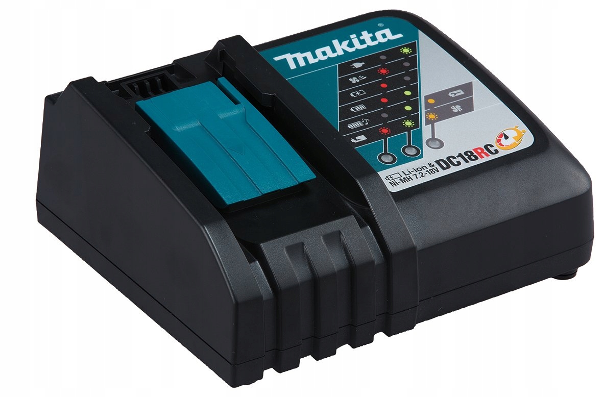 MAKITA Młotowiertarka SDS-Plus 18V 5Ah 2 Akumulatory Ładowarka — miniatura 4