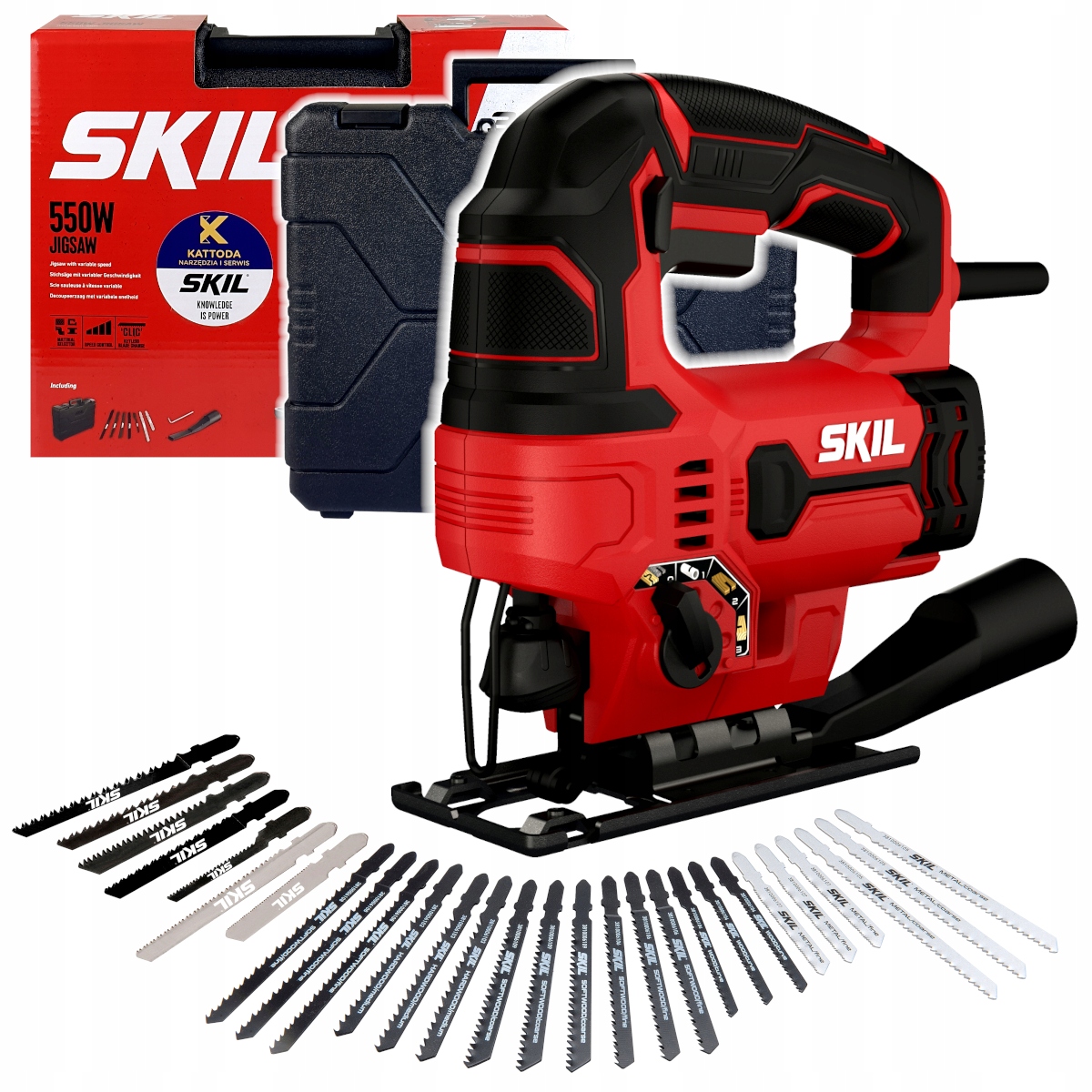 Wyrzynarka Skil 4530 Gb 550W 28 Brzeszczotów