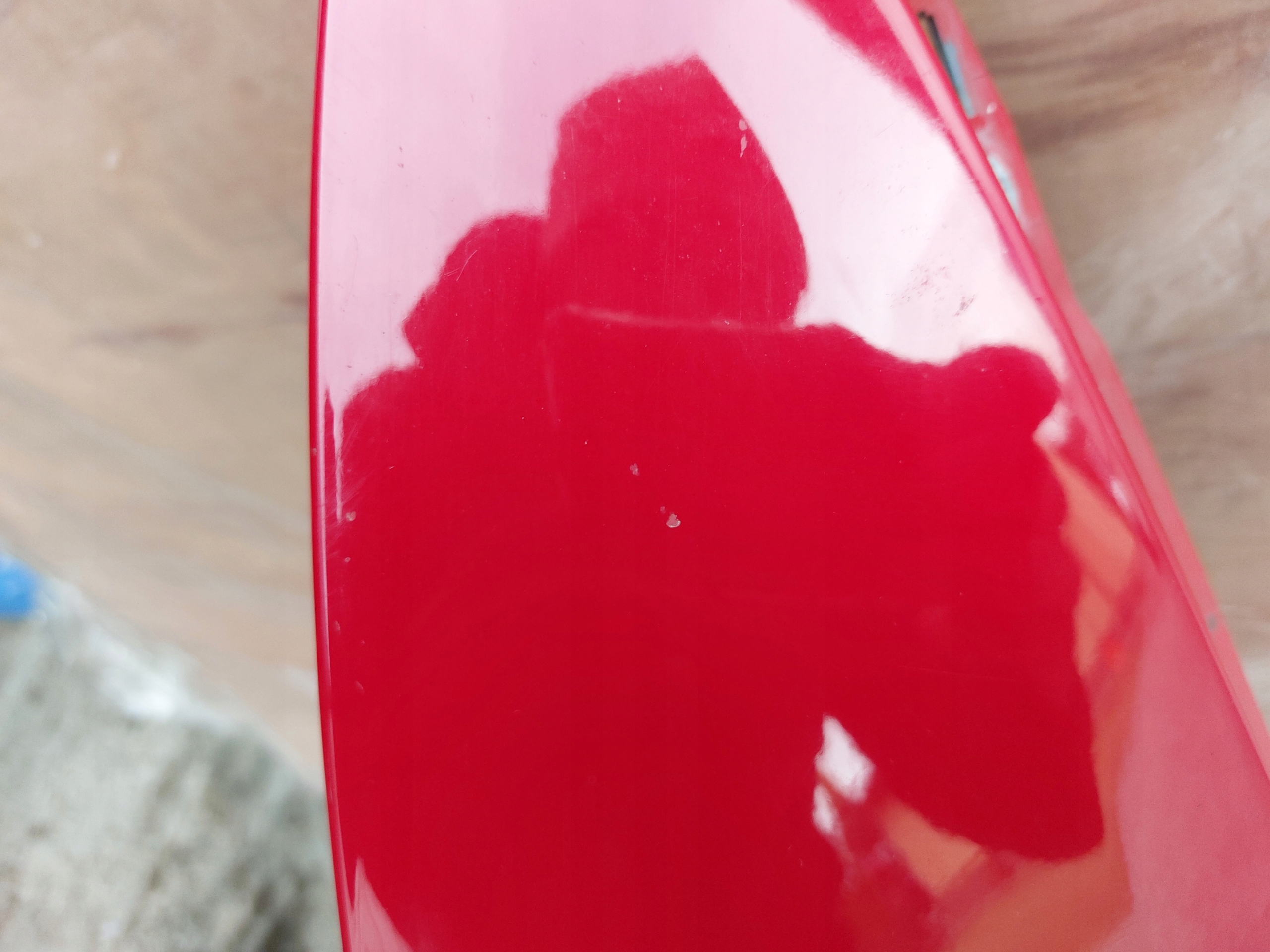 BMW E92 E93 fender left front 7146065 red 06-10r