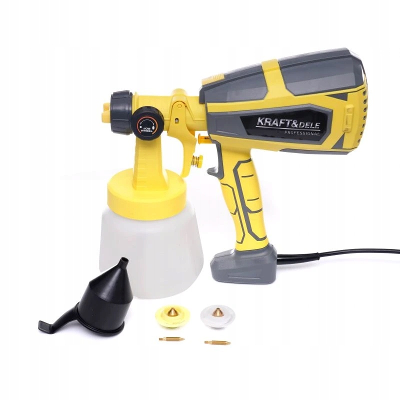 Elektrická malířská stříkací pistole Kraft&Dele KD1656, 1 l