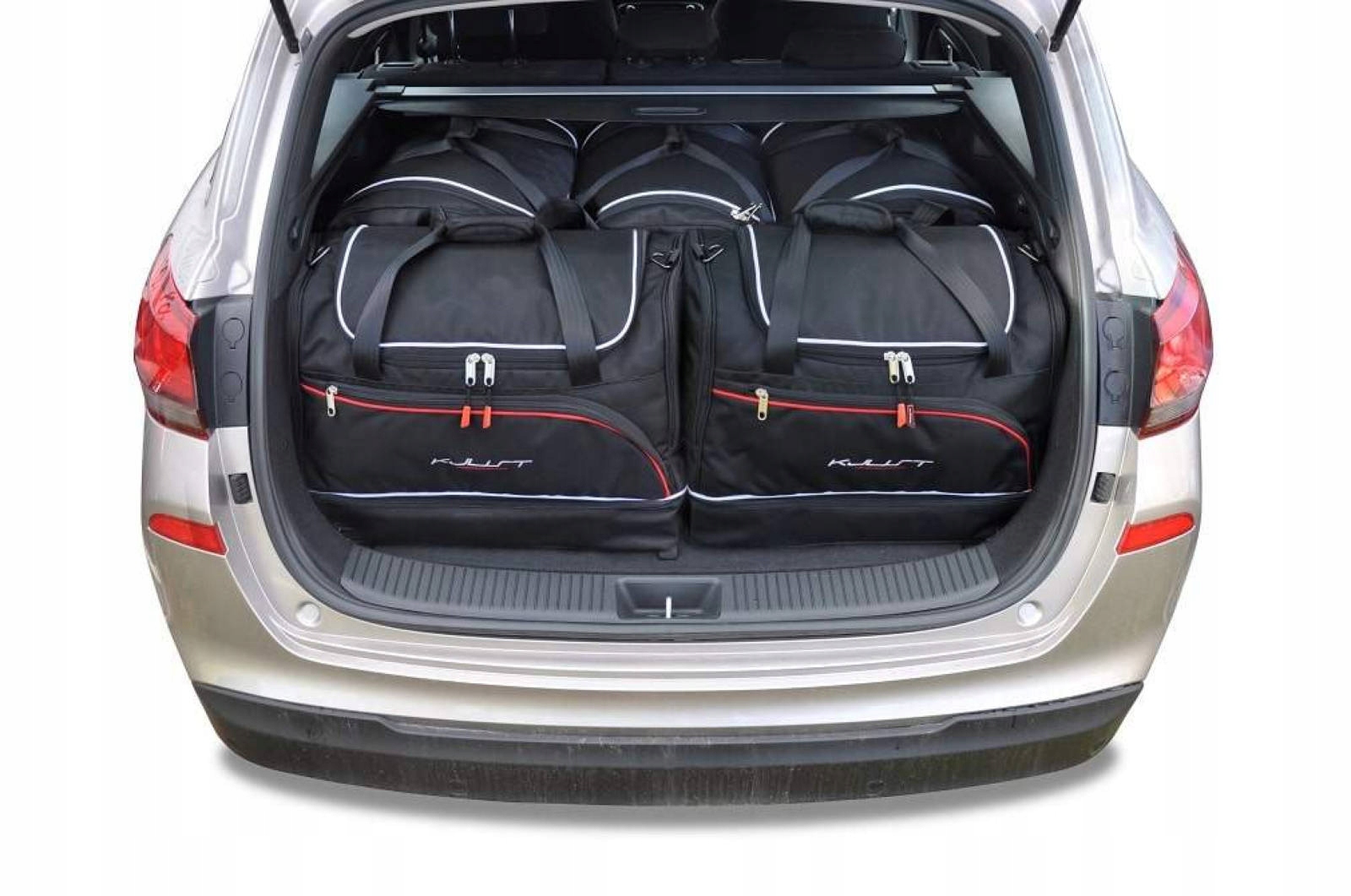 J&j Automotive Sada 5ks cestovných tašiek Sport pre Hyundai i30 Wagon 2017