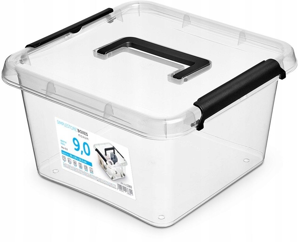 

Kwadratowe Pudełko Z Rączką 9L Do Przenoszenia