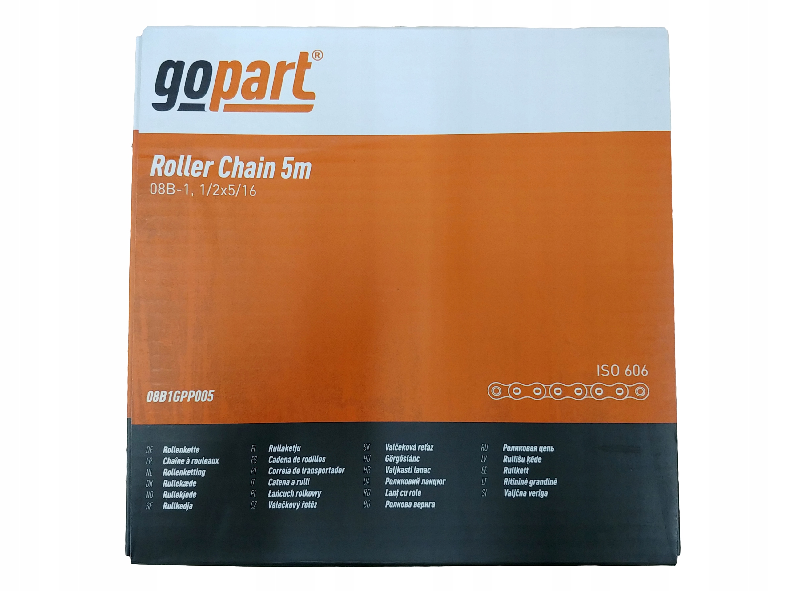 LANCUCH ROLKOWY GOPART 08A 1 A40 5M OGNIWO