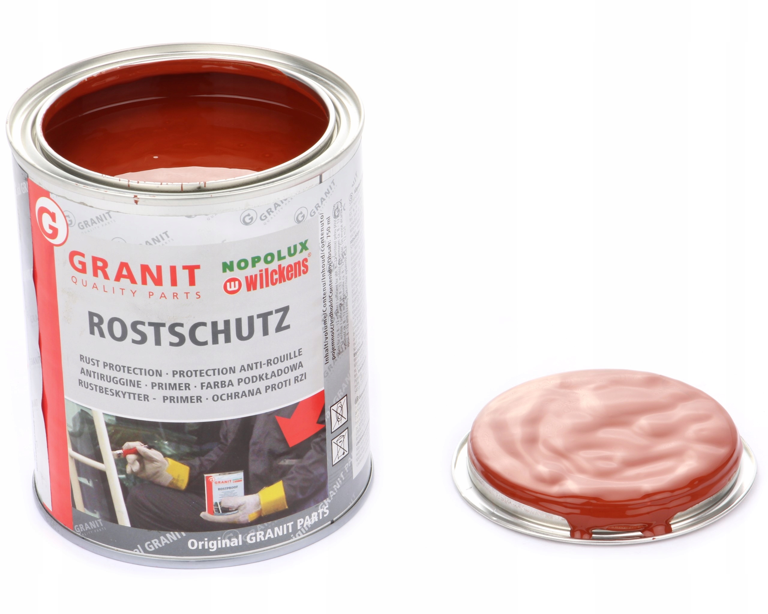 barva podkladová antikorozní hnědá 10l Wilckens