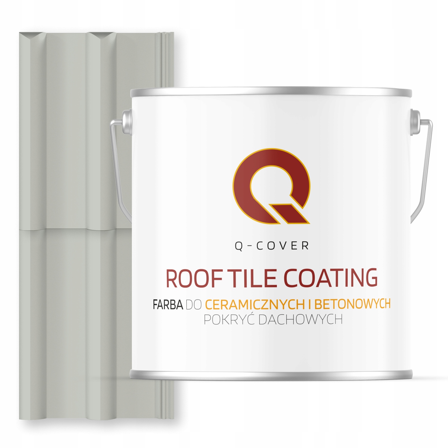 Farba Na Keramické Betónové Strechy Biela Papyrus Ral 9018 5 L Matná