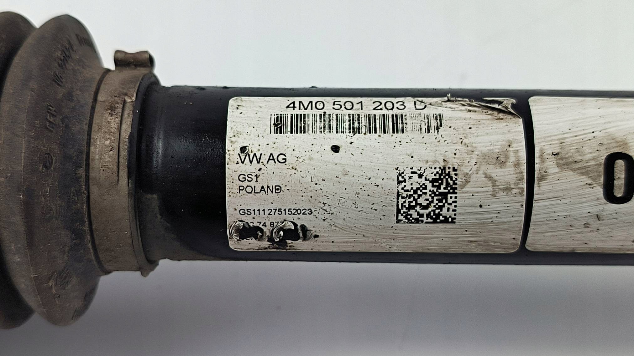 semi-axis right rear part 4M0501203D AUDI Q7 II 4M