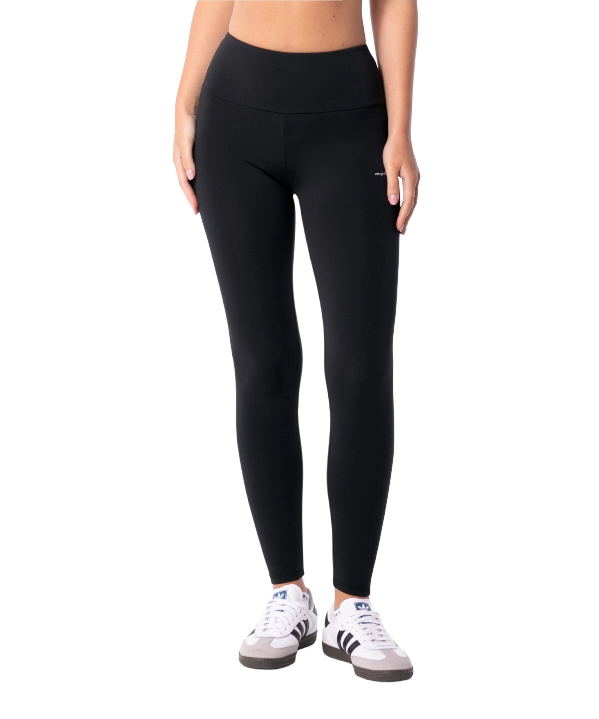 Legginsy sportowe klasyczne wysoki stan Tall Carpatree Xs czarne