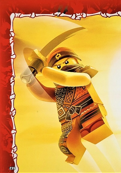Lego Ninjago Karta Puzzle Arena Seria 4 nr 235