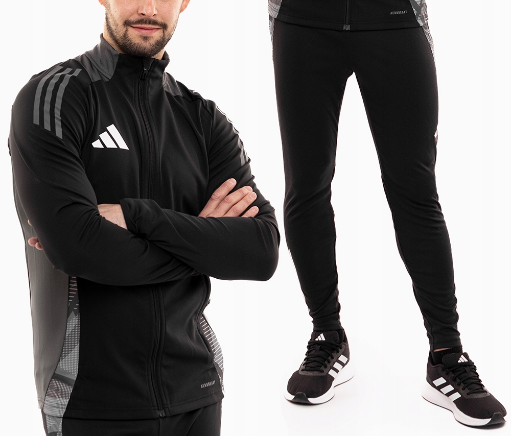 adidas Teplákovka Pánský sportovní tréninkový komplet Mikina Kalhoty Tiro 24 vel. XL