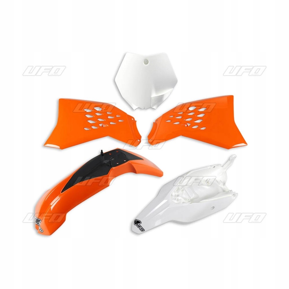 Ufo Sada Plastov Ktm Sx 65 12-15 Farba Oem (oranžová/biela) (KT525