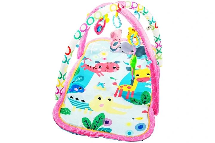 DUŻA MATA INTERAKTYWNA EDUKACYJNA DLA DZIECI PIANKOWA 3w1 + AKCESORIA Bohater brak