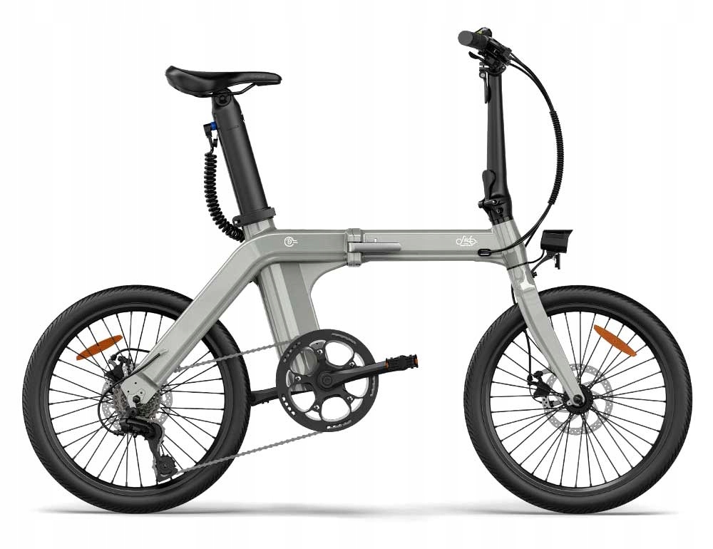 Rower elektryczny składak Fiido D11 (20'') 250W szary Autoryzowany Sklep