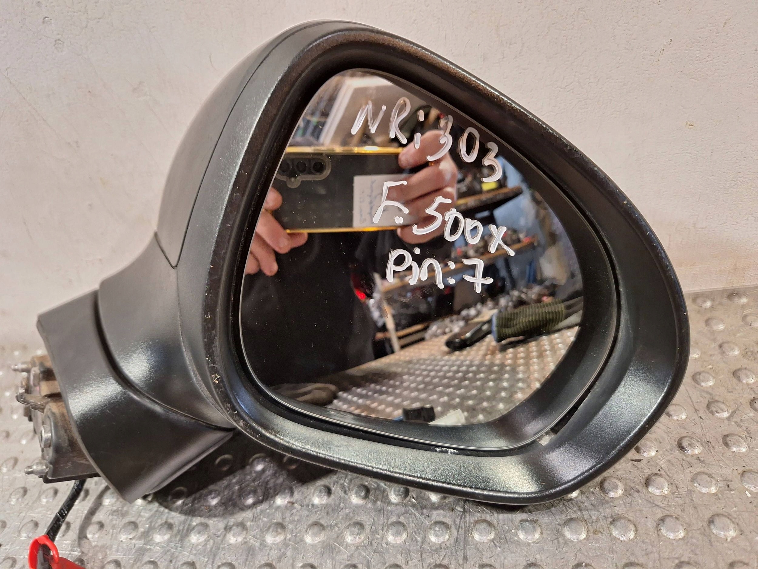 mirror exterior right 7 PIN FIAT 500X 13