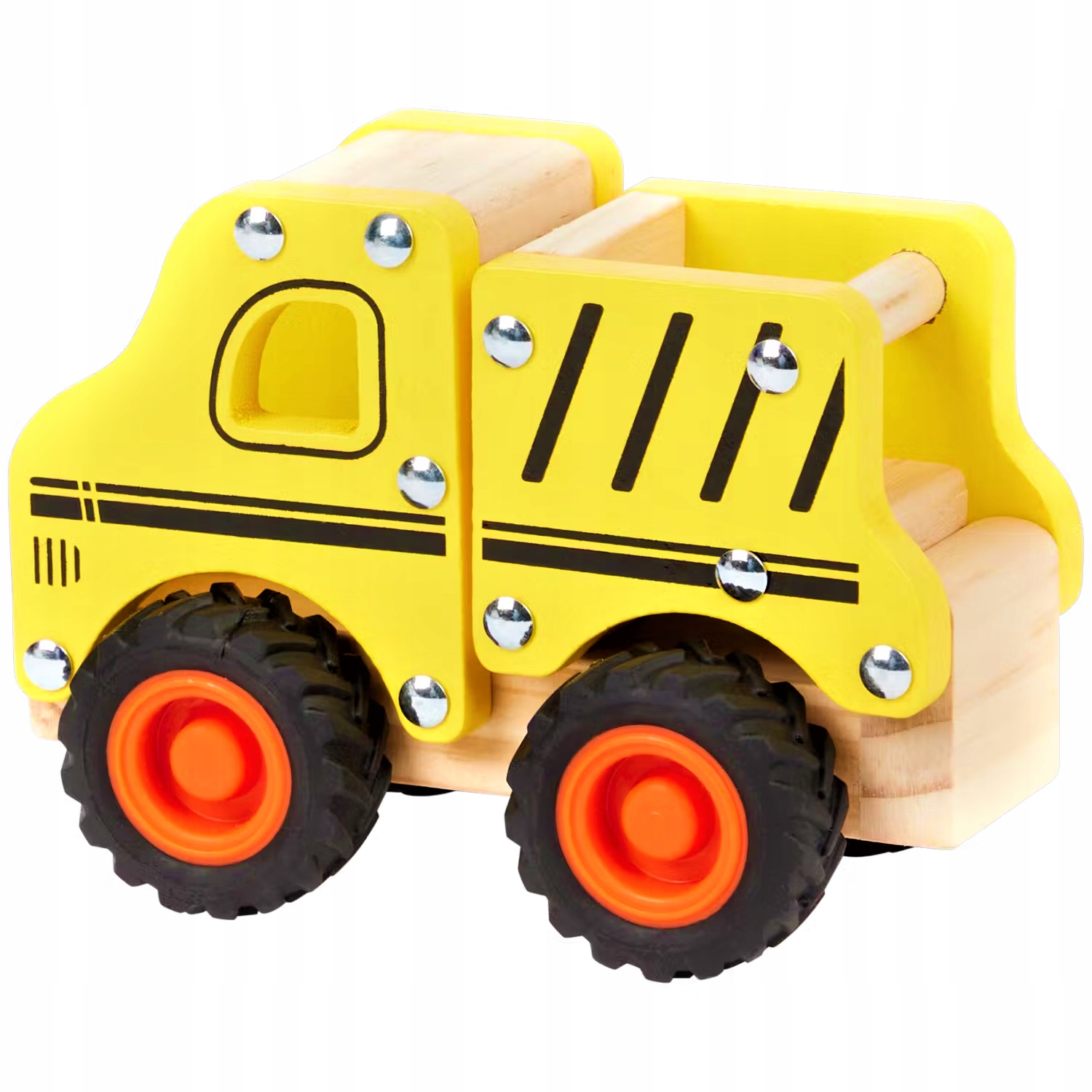 POJAZD AUTO AUTKO DREWNIANE WYWROTKA SAMOCHÓD