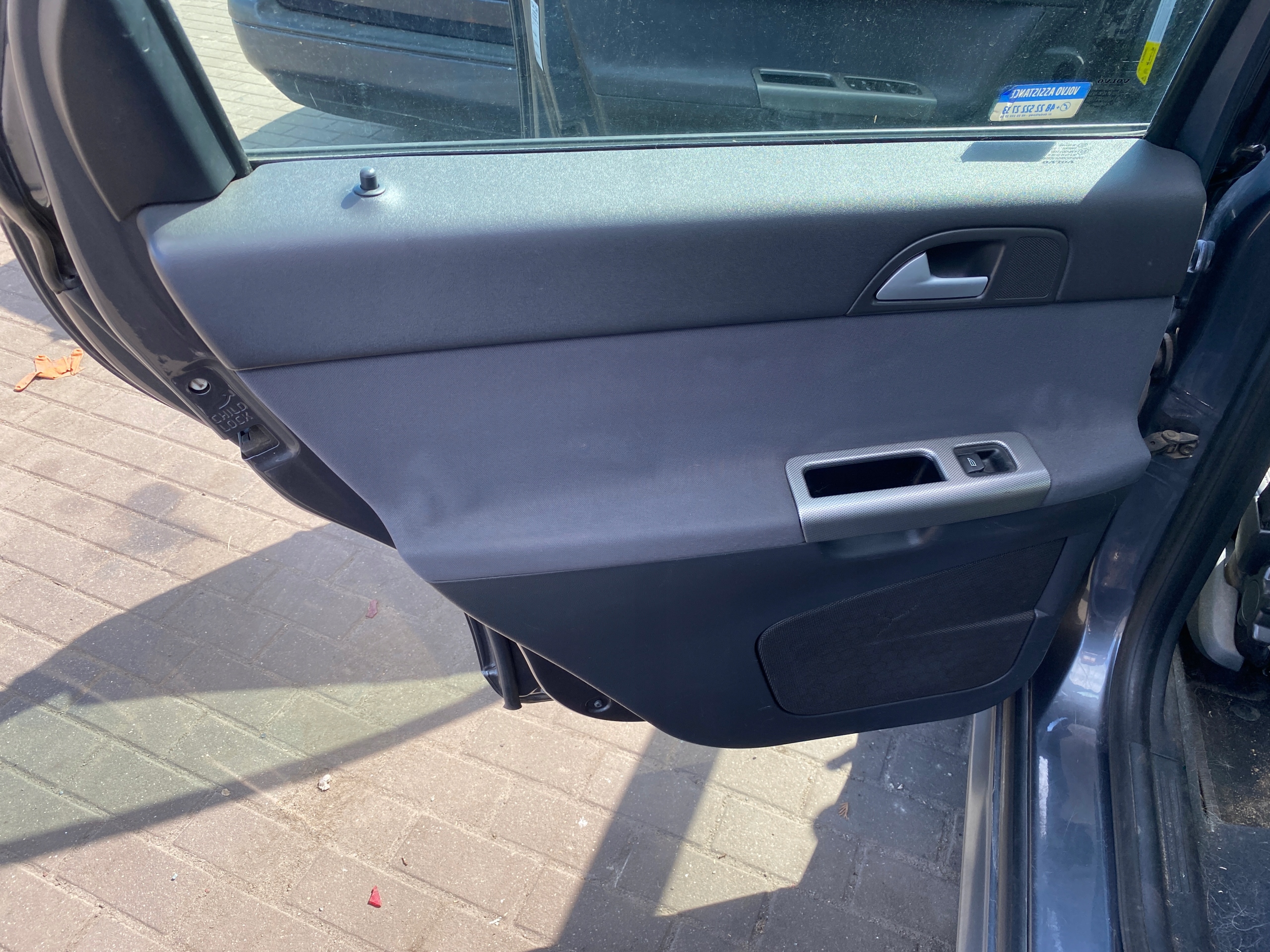 upholstery side left rear part VOLVO V50 2 II 04-10